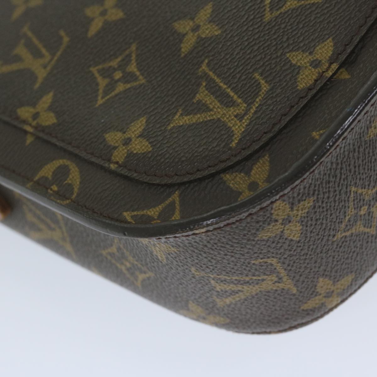 LOUIS VUITTON Monogram Saint Cloud GM Shoulder Bag M51242 LV Auth yk9646