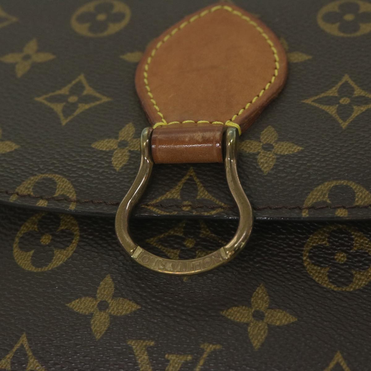 LOUIS VUITTON Monogram Saint Cloud GM Shoulder Bag M51242 LV Auth yk9646