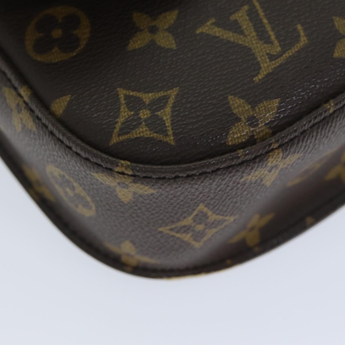 LOUIS VUITTON Monogram Saint Cloud MM Shoulder Bag M51243 LV Auth yk9649