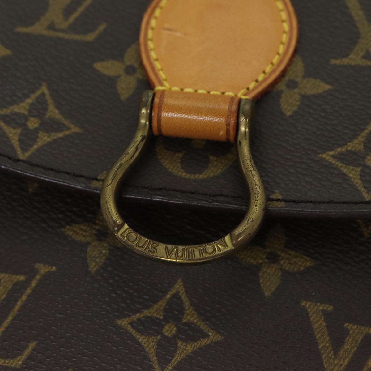 LOUIS VUITTON Monogram Saint Cloud MM Shoulder Bag M51243 LV Auth yk9649