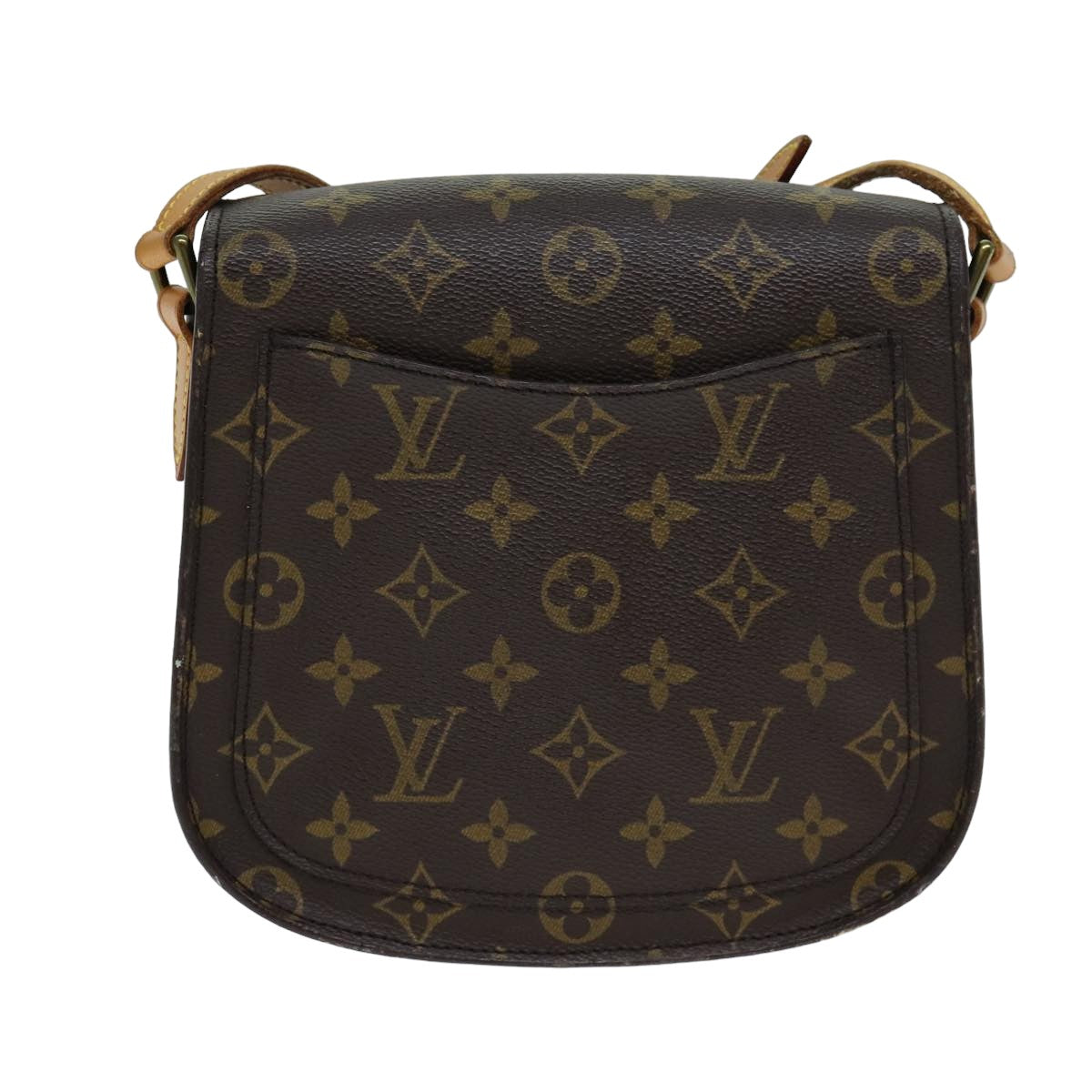 LOUIS VUITTON Monogram Saint Cloud MM Shoulder Bag M51243 LV Auth yk9649