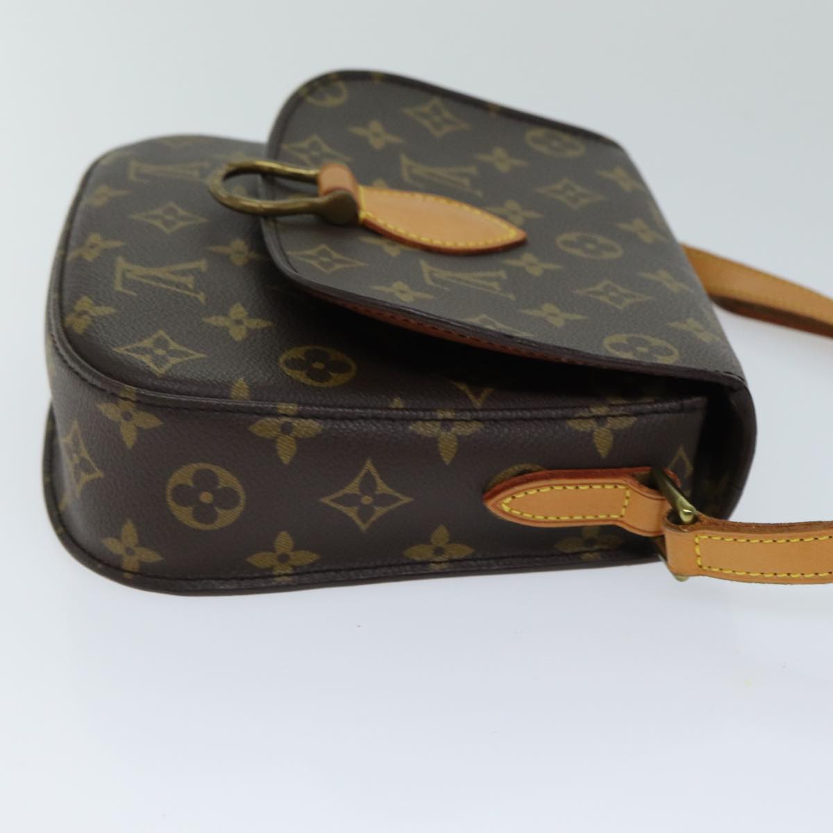 LOUIS VUITTON Monogram Saint Cloud MM Shoulder Bag M51243 LV Auth yk9649