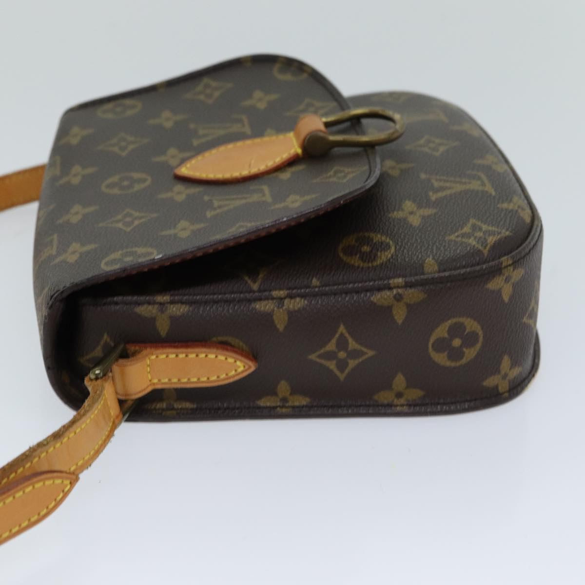 LOUIS VUITTON Monogram Saint Cloud MM Shoulder Bag M51243 LV Auth yk9649