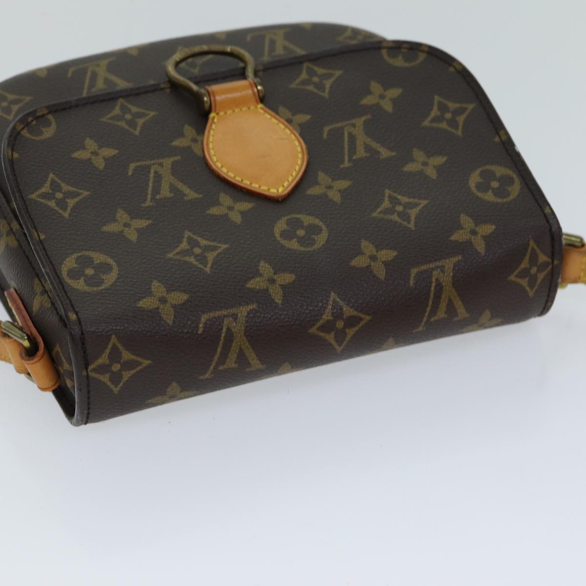 LOUIS VUITTON Monogram Saint Cloud MM Shoulder Bag M51243 LV Auth yk9649