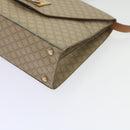 CELINE Macadam Canvas Shoulder Bag PVC Beige Brown Auth yk9762-8