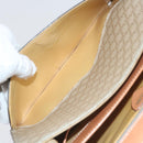 CELINE Macadam Canvas Shoulder Bag PVC Beige Brown Auth yk9762-20