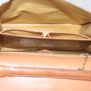 CELINE Macadam Canvas Shoulder Bag PVC Beige Brown Auth yk9762-11