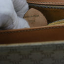 CELINE Macadam Canvas Shoulder Bag PVC Beige Brown Auth yk9762-12