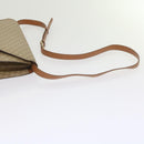 CELINE Macadam Canvas Shoulder Bag PVC Beige Brown Auth yk9762-14