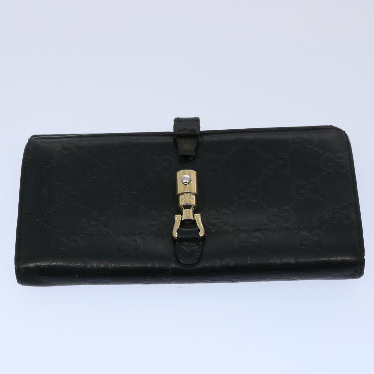 Salvatore Ferragamo Fendi Celine Gucci Wallet Leather 7Set Black Auth yk9792