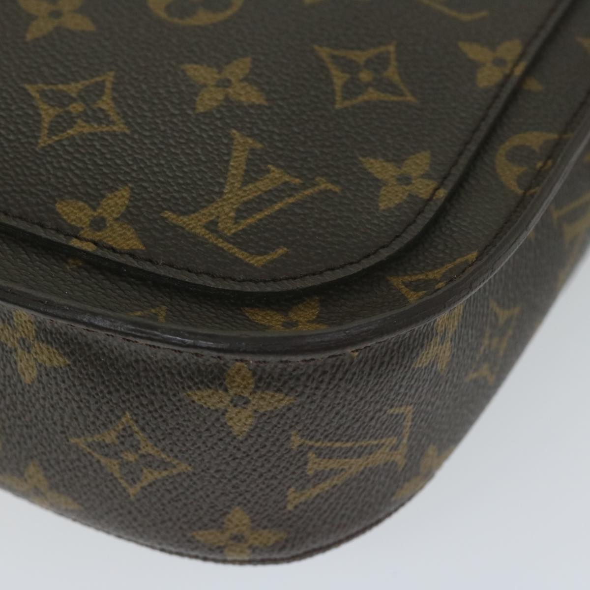 LOUIS VUITTON Monogram Saint Cloud GM Shoulder Bag M51242 LV Auth yk9872