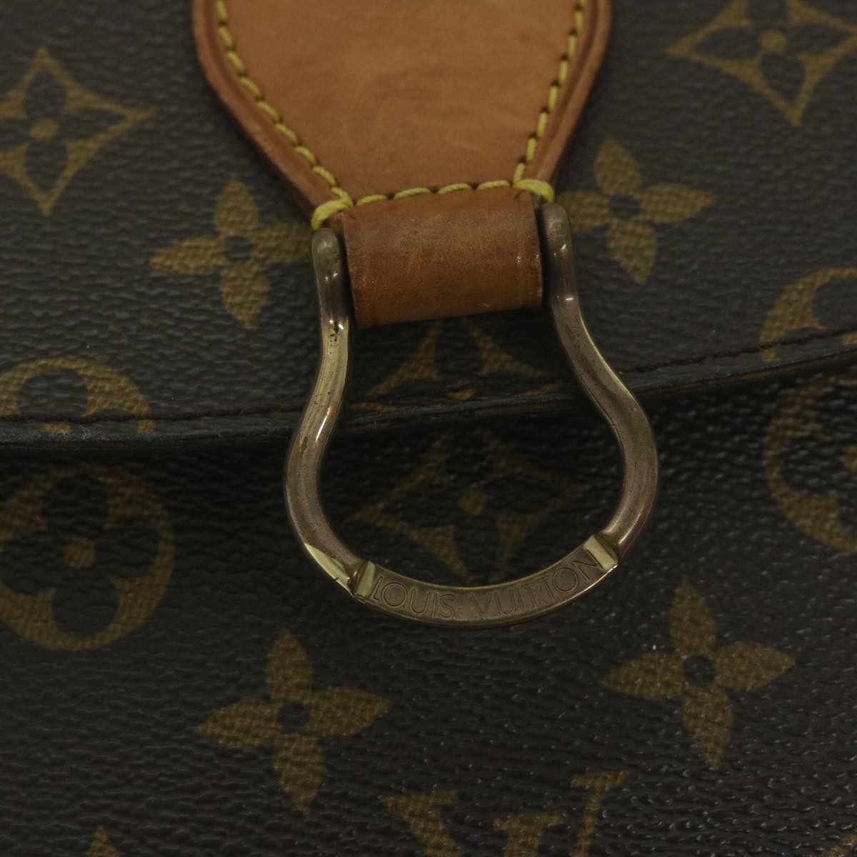 LOUIS VUITTON Monogram Saint Cloud GM Shoulder Bag M51242 LV Auth yk9872