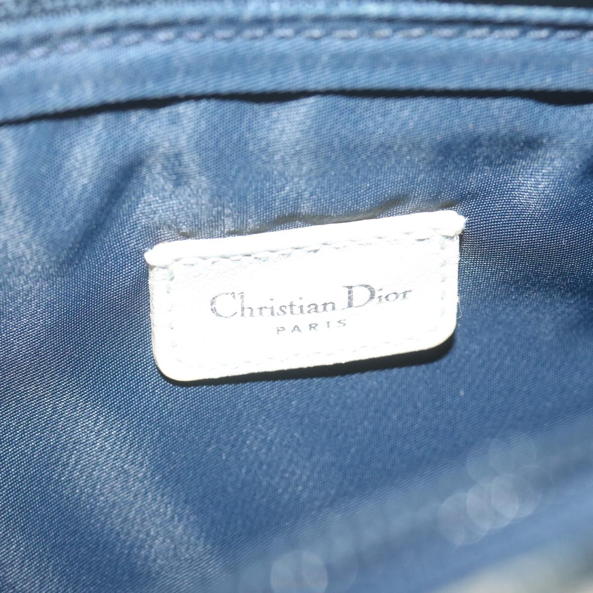 Christian Dior Trotter Canvas Waist bag Navy Auth yk9880