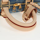 LOUIS VUITTON Monogram Denim Keepall Bandouliere 45 Bag M24315 LV Auth yk9898SM-7