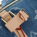 LOUIS VUITTON Monogram Denim Keepall Bandouliere 45 Bag M24315 LV Auth yk9898SM-24
