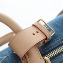 LOUIS VUITTON Monogram Denim Keepall Bandouliere 45 Bag M24315 LV Auth yk9898SM-25