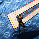 LOUIS VUITTON Monogram Denim Keepall Bandouliere 45 Bag M24315 LV Auth yk9898SM-33