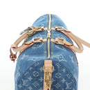 LOUIS VUITTON Monogram Denim Keepall Bandouliere 45 Bag M24315 LV Auth yk9898SM-6
