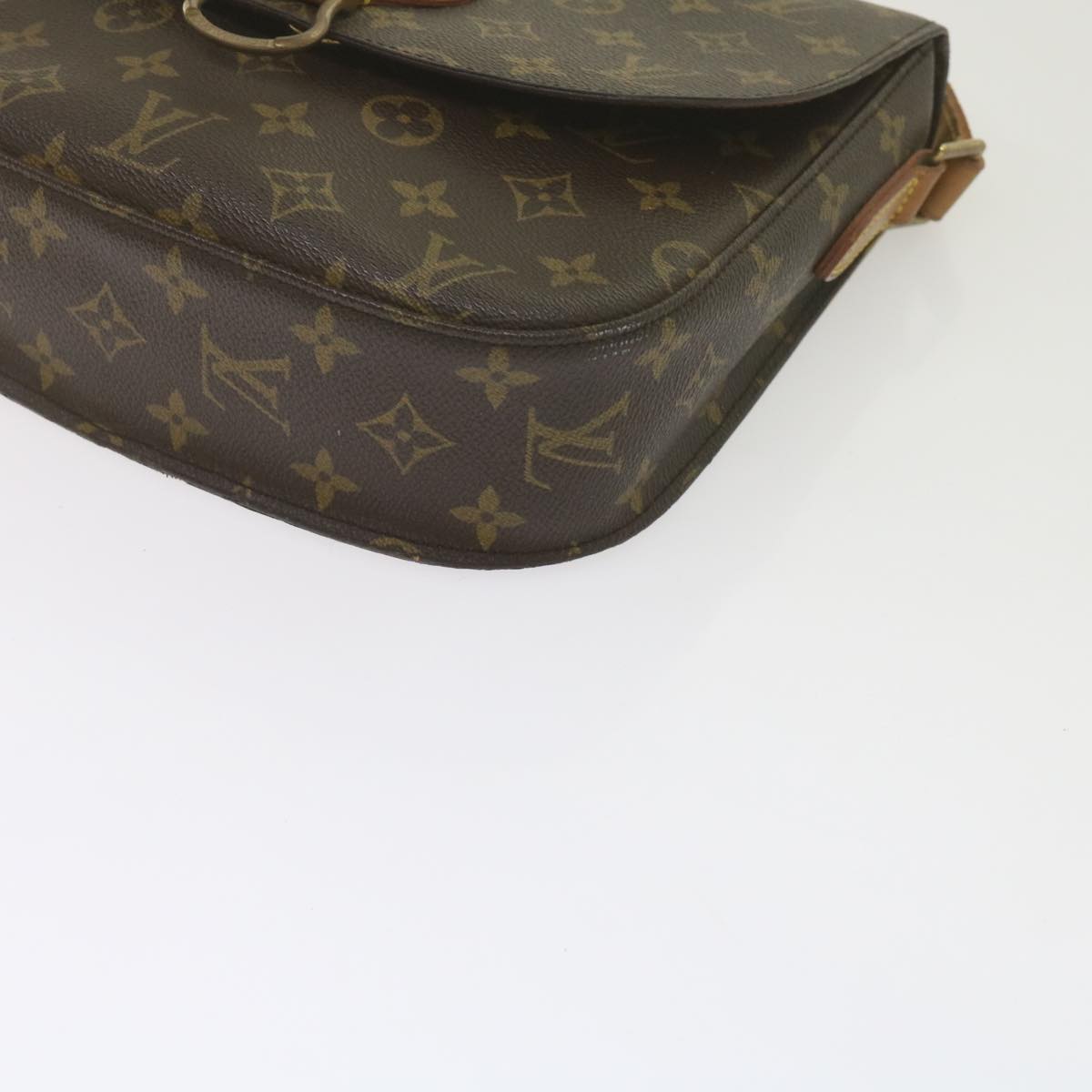 LOUIS VUITTON Monogram Saint Cloud GM Shoulder Bag M51242 LV Auth yk9940