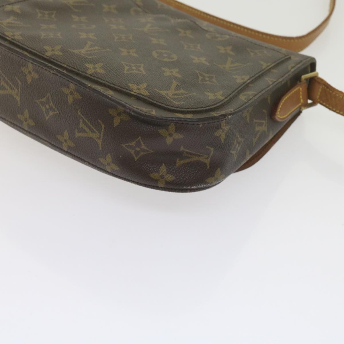 LOUIS VUITTON Monogram Saint Cloud GM Shoulder Bag M51242 LV Auth yk9940