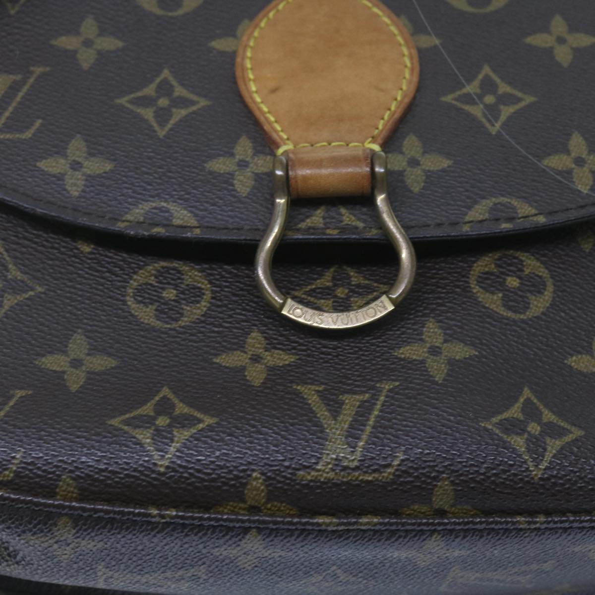 LOUIS VUITTON Monogram Saint Cloud GM Shoulder Bag M51242 LV Auth yk9940