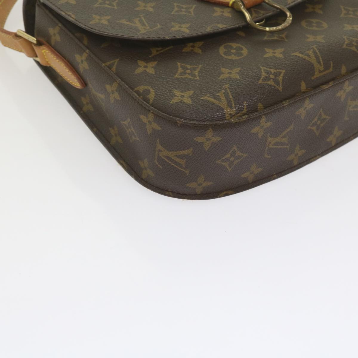 LOUIS VUITTON Monogram Saint Cloud GM Shoulder Bag M51242 LV Auth yk9955