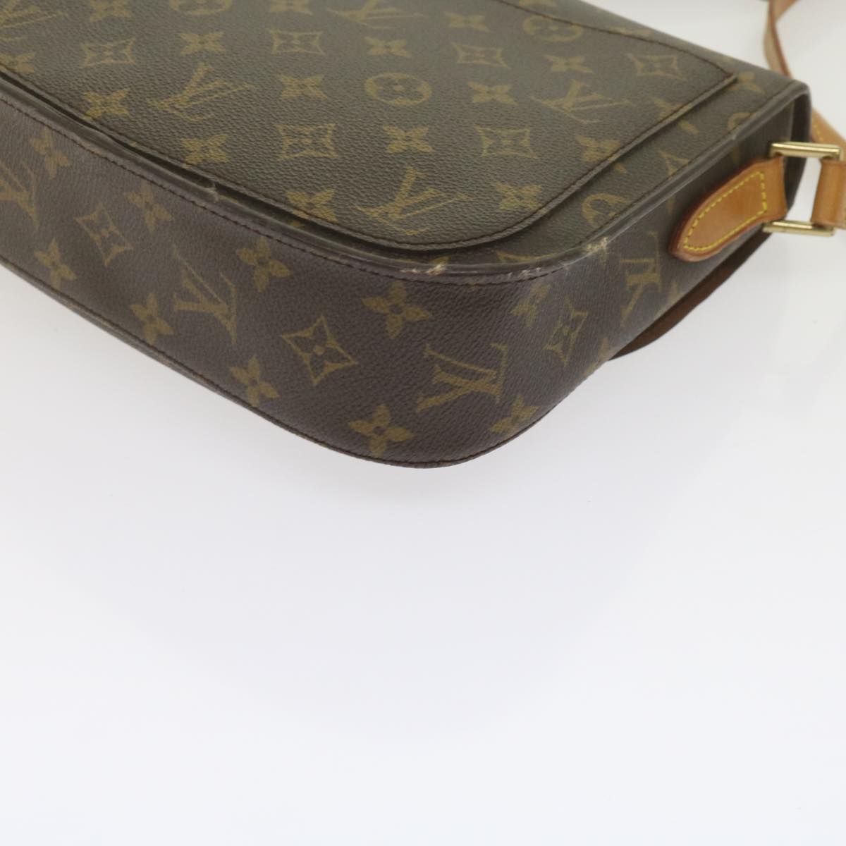 LOUIS VUITTON Monogram Saint Cloud GM Shoulder Bag M51242 LV Auth yk9955