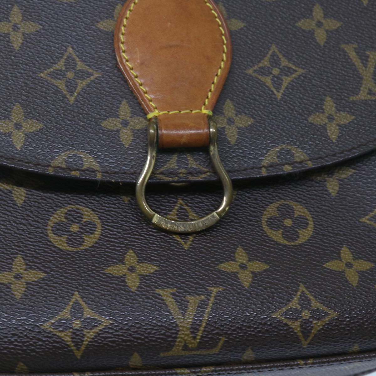 LOUIS VUITTON Monogram Saint Cloud GM Shoulder Bag M51242 LV Auth yk9955