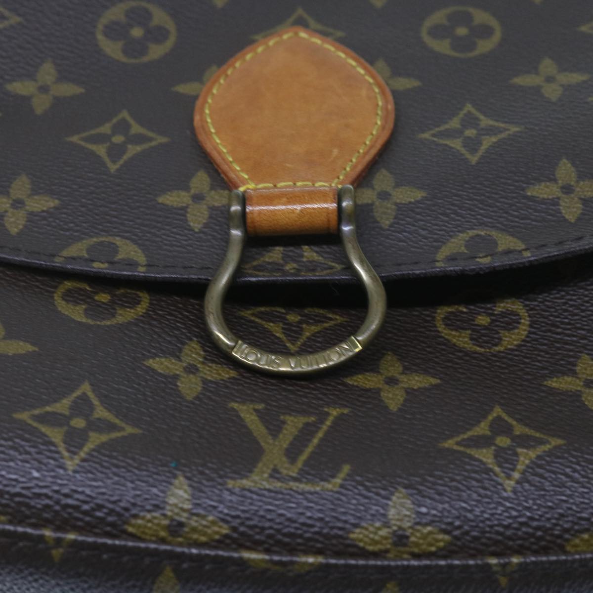 LOUIS VUITTON Monogram Saint Cloud GM Shoulder Bag M51242 LV Auth yk9960