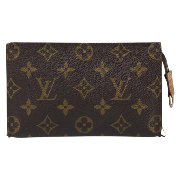 LOUIS VUITTON Monogram Bucket PM Accessory Pouch LV Auth YKZ002
