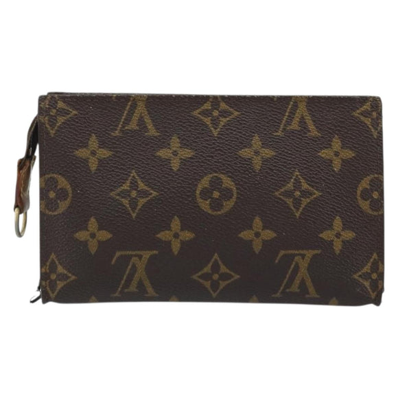 LOUIS VUITTON Monogram Bucket PM Accessory Pouch LV Auth YKZ002