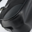 PRADA Hand Pouch Bag Nylon Black Silver Auth YKZ009-17