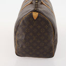 LOUIS VUITTON Monogram Keepall 50 Boston Bag M41426 LV Auth YKZ016-3