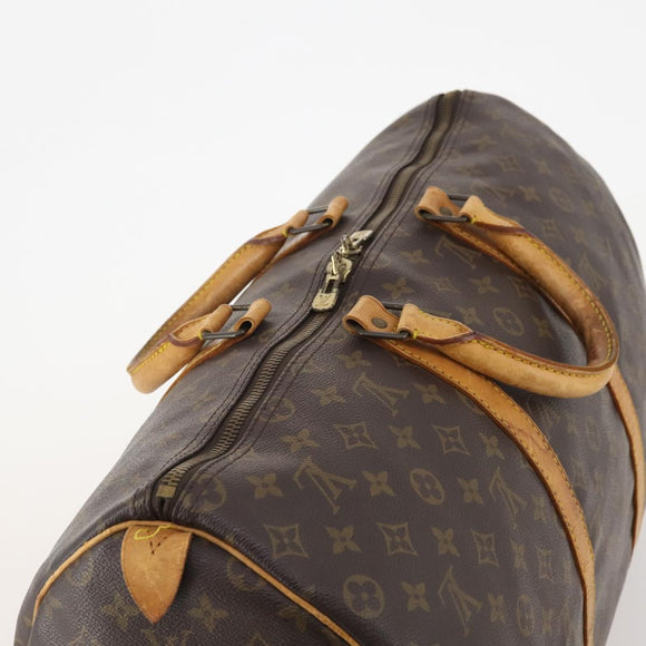 LOUIS VUITTON Monogram Keepall 50 Boston Bag M41426 LV Auth YKZ016