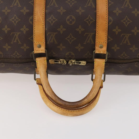 LOUIS VUITTON Monogram Keepall 50 Boston Bag M41426 LV Auth YKZ016