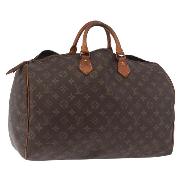 LOUIS VUITTON Monogram Speedy 40 Hand Bag M41522 LV Auth YKZ020A