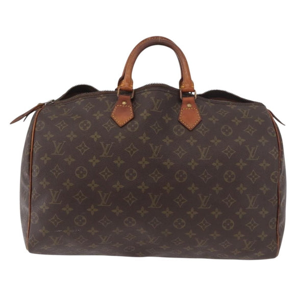 LOUIS VUITTON Monogram Speedy 40 Hand Bag M41522 LV Auth YKZ020A