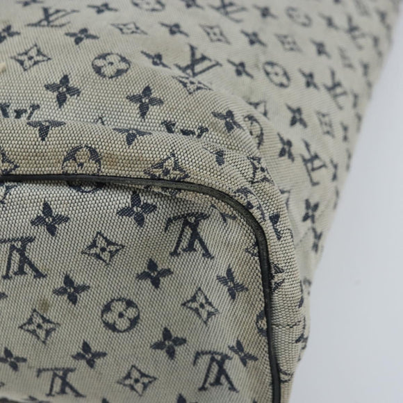 LOUIS VUITTON Monogram Mini Lucille GM Henkeltasche TST Blau M92679 LV Auth YKZ022