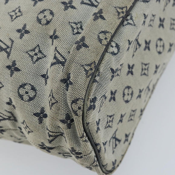 LOUIS VUITTON Monogram Mini Lucille GM Henkeltasche TST Blau M92679 LV Auth YKZ022