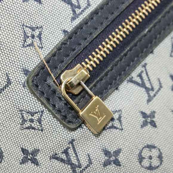 LOUIS VUITTON Monogram Mini Lucille GM Henkeltasche TST Blau M92679 LV Auth YKZ022
