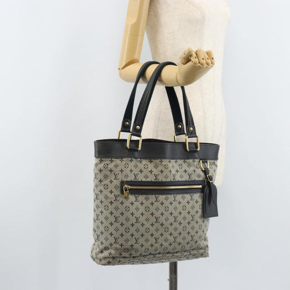 LOUIS VUITTON Monogram Mini Lucille GM Henkeltasche TST Blau M92679 LV Auth YKZ022