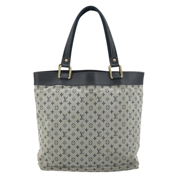LOUIS VUITTON Monogram Mini Lucille GM Henkeltasche TST Blau M92679 LV Auth YKZ022