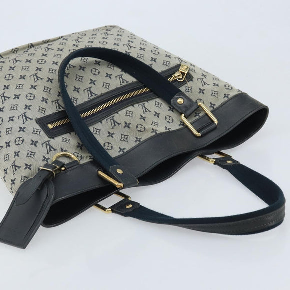 LOUIS VUITTON Monogram Mini Lucille GM Henkeltasche TST Blau M92679 LV Auth YKZ022
