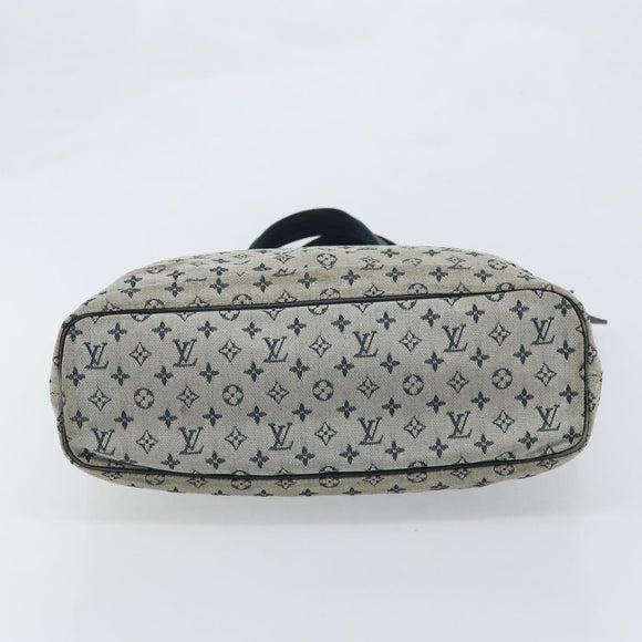 LOUIS VUITTON Monogram Mini Lucille GM Henkeltasche TST Blau M92679 LV Auth YKZ022