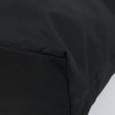 PRADA Tote Bag Nylon Black Silver Auth YKZ038-9