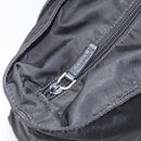 PRADA Tote Bag Nylon Black Silver Auth YKZ038-18