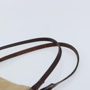 FENDI Tote Bag Cashmere Beige Silver Auth YKZ045-8