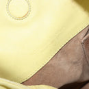 BOTTEGA VENETA INTRECCIATO Hand Bag Leather Yellow 125787 Auth YKZ050-17