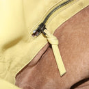 BOTTEGA VENETA INTRECCIATO Hand Bag Leather Yellow 125787 Auth YKZ050-20