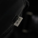 PRADA Boston Bag Nylon 2way Black Silver Auth YKZ057-23